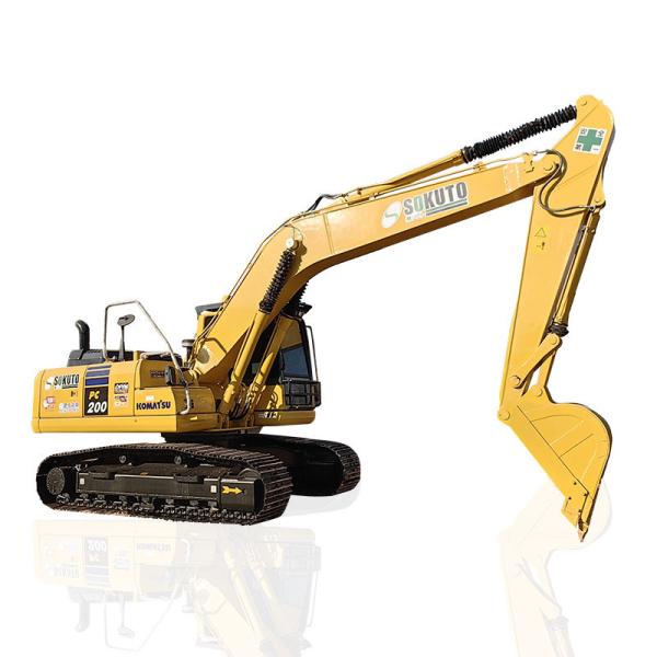 Imported Original Used Komatsu PC200-8MO Crawler Excavator 110kw Rated Power 20