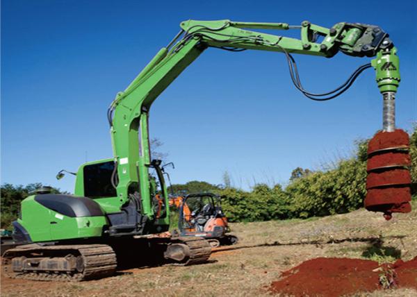 35rpm Construction Projects Hydraulic Earth Auger Ground Auger Drill Bit For