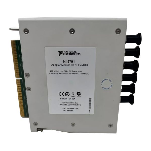 Customized National Instruments NI-5791 RF Adapter Module with 130 MS/s 2-Channel ADC and 14-bit Precision for FlexRIO