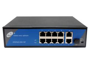 Wholesale 8 Port 2 Gigabit Uplink Industrial POE Ethernet Switch from china suppliers