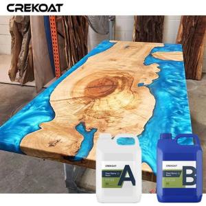 Wholesale Quick Set Crystal Clear Resin High Flow Resin For Resin River Table Landscapes from china suppliers