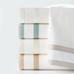 Anti Dust Mite Smooth Microfiber 100% Polyester Embroidery Luxury Bedding Sheet