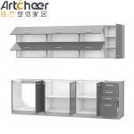 E0 Grade Material Contemporary Kitchen Cabinets in French Style with Customized