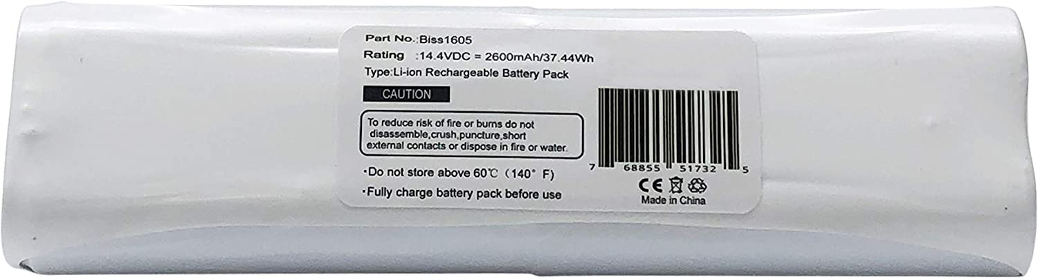 1605 16052 Bissell Vacuum Cleaner Lithium Battery Compatible