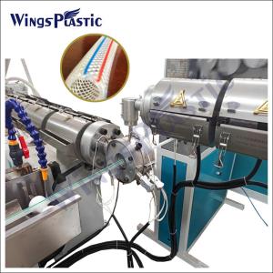 Wholesale Plastic PVC Fiber Reinforced Soft Garden Pipe Making Machine Production Extrusion Line from china suppliers