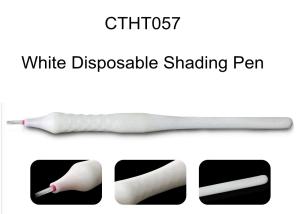 Wholesale #21R Blade Attached White Shading Manual tattoo Eyebrow Pen Handmade from china suppliers
