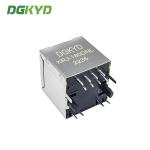 KRJ-180DNL Top entry cat 5/5e Rj45 Lan Jack with internal magnetics , height 17