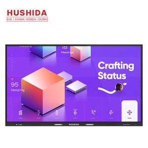 Wholesale HUSHIDA 98 inch infrared technology touch screen smart board for video conference from china suppliers