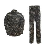 Logo-free Outdoor Man Camouflage Clothes for Work Training Long Sleeve Shirts