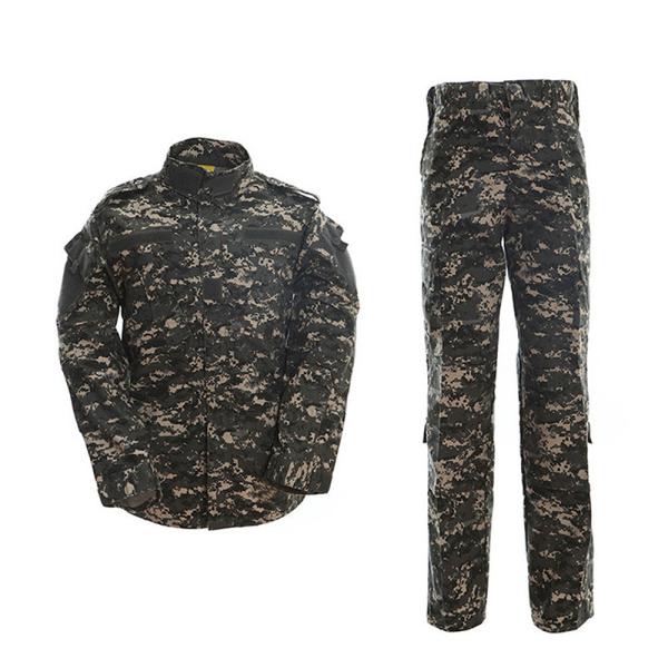 Logo-free Outdoor Man Camouflage Clothes for Work Training Long Sleeve Shirts