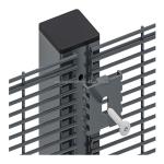 High 358 Anti Climb Fence Open size 25*25mm ECO FRIENDLY 358 Anti-climbing