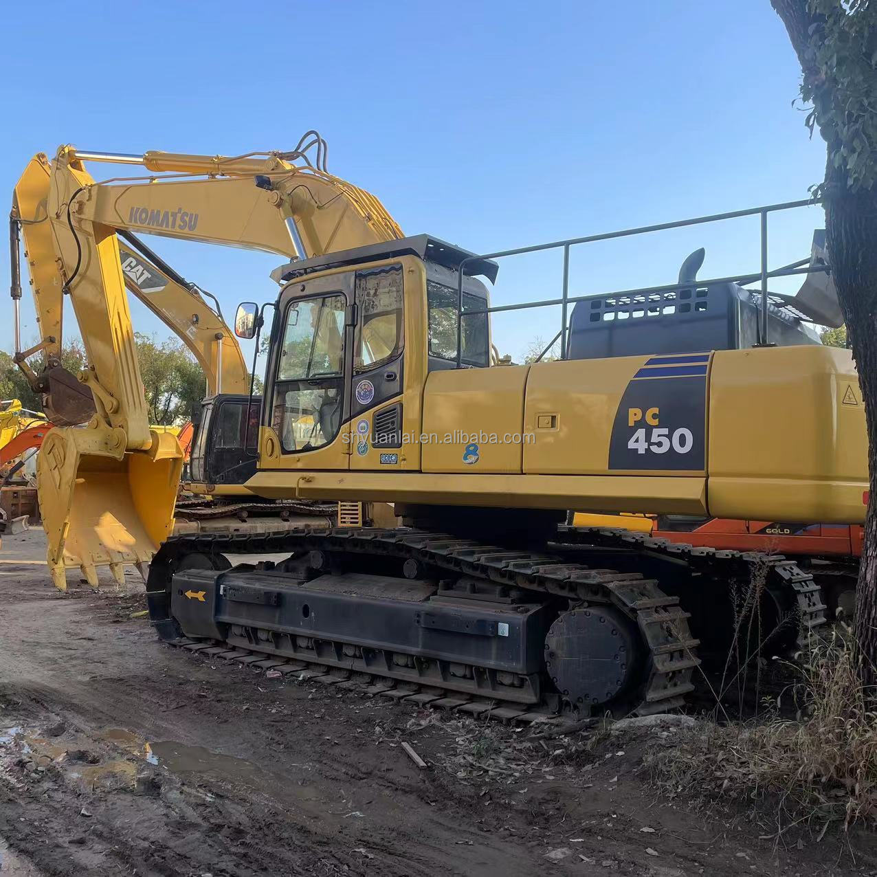 Second Hand 45 Ton Komatsu PC450 Excavator with Original Color and Fuel-Saving System