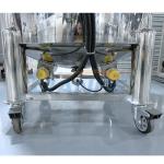 Movable Rustproof Vacuum Homogenizer Mixer For Liquid Soap 200L Electric Heating