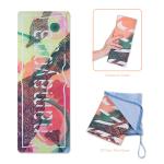 Easy Clean Travel Yoga Mat Made From Natural Tree Rubber＆Suede 11