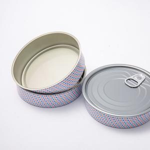 Wholesale Round Tuna Can Packaging With Easy Open Lid And With Food Grade Inner Coating from china suppliers