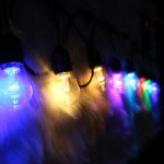 Heavy Duty RGBW Outdoor Bulb String Lights Garden Festoon Lights