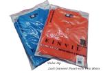 Frosted CPE EVA Custom ziplockk Clothing Bags Biodegradable Reclosable