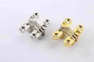 China 180 Degree SOSS Heavy Duty Invisible Hinge Stainless Steel Satin Nickel Treated on sale
