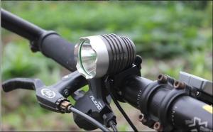 Wholesale Rechargeable 10W 1200 Lms XML T6 Aluminum Alloy LED Bike Light Headlamp with Battery Pack from china suppliers