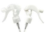 Clear White Mini Trigger Sprayer Leakage Proof Chemical Resistance