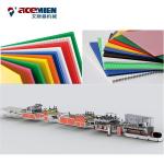 Sheet Extrusion Grid Board Production Line Plastic Plate Making Machine