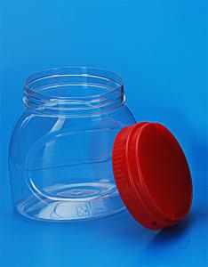 Wholesale 650Ml Plastic Storage Canisters Food Grade Material Screw Lid Sealing from china suppliers