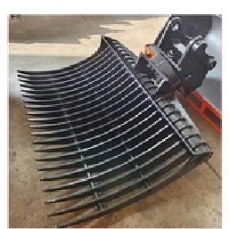 Wholesale Rotary rake can be rotated 360 degrees, multi-angle operation from china suppliers
