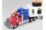 Non Toxic Children's Remote Control Toys Semi Trailer Truck with Extra 6 Cars