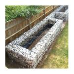 Galvanized Welded Mesh Gabion Baskets Made of Low Carbon Steel Wire for Wire