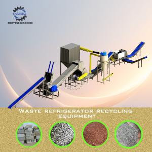 Wholesale 600KG/H Fridge Crush Recycling Machine and Shredder for Electronic Waste Crushing Line from china suppliers