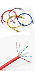 Wholesale Cat6 Ethernet Patch Cable For Home Network Gaming 10Gbps from china suppliers