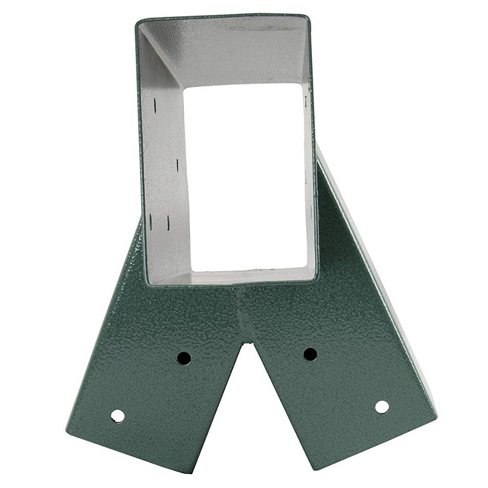 Triangle Bracket Customized for Heavy Duty Carbon Steel Green Powder Coating Swing Set