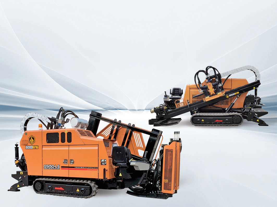 GS150-LS horizontal directional drilling machine, 15ton horizontal directional drilling machine, 15ton hdd machine, 15ton hdd rig, goodeng hdd machine