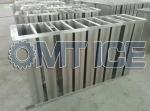 10Ton / 24hrs Galvanized Stainless Steel Ice Block Moulds Water Cooled