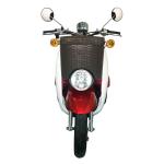 3.5-10 Tire Size 48V 20AH 500W Electric Scooter with Front Basket and F/R Drum
