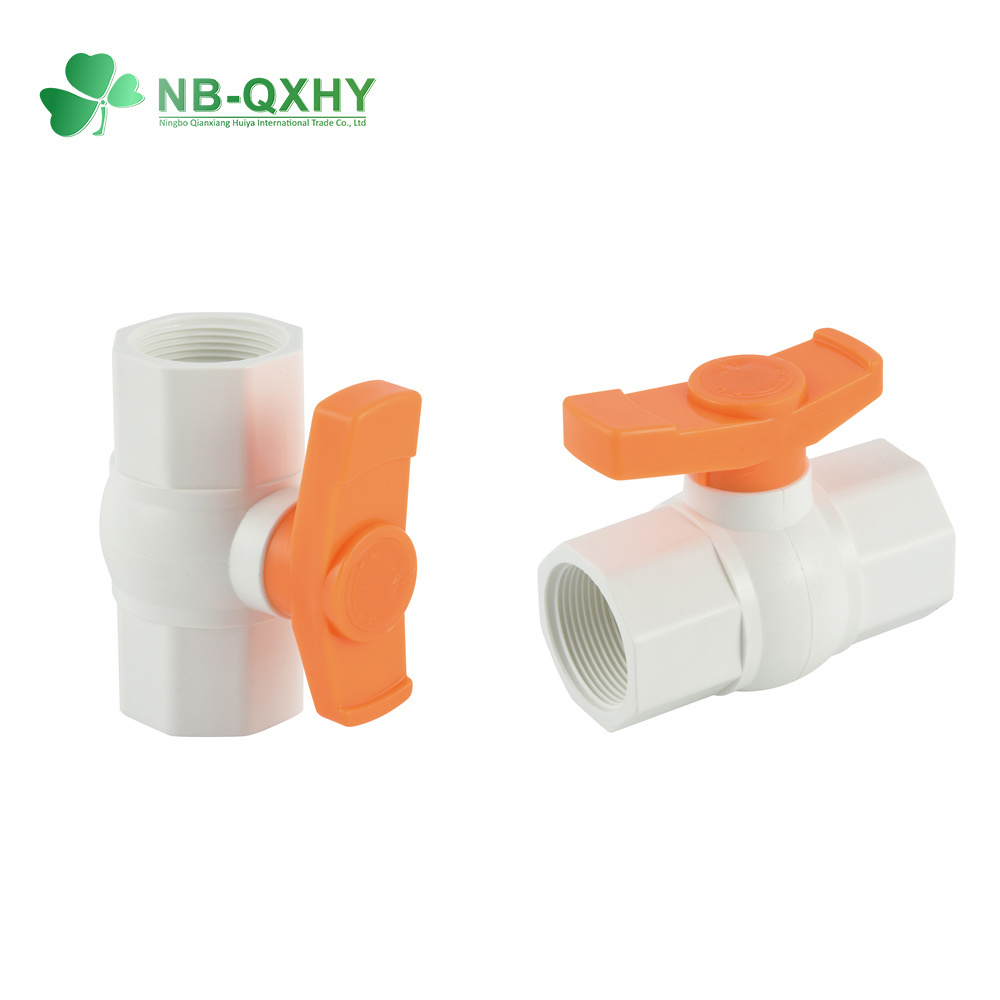 The Middle East PVC Threaded 1/2 to 4 Inch Octagonal Ball Valve