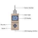 Handheld Single Toxic Flammable Gas Leak Detector For Industry Use
