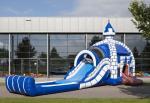 Cool Durable PVC Inflatable Combo Commercial Bounce Houses For Kids