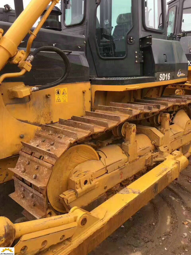 SD16TL Used Small Dozers Shantui Construction Machinery 1700h Working Time