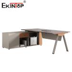 Modern Style L-Shaped Manager Office Desk Suitable For Office Space