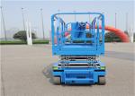4 WD Rough Terrain Scissor Lift With Automatic Leveling Hydraulic Outriggers