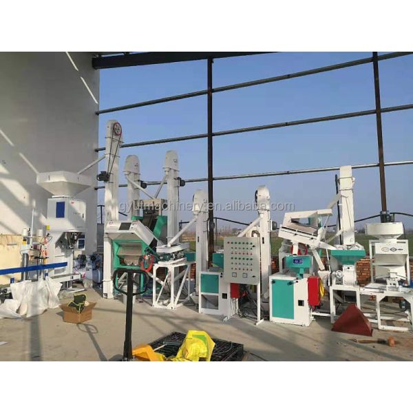 Working Advantage Full Automatic Rice Milling Machine for 15 Ton/Day Production
