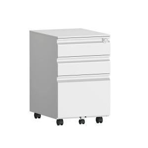 Wholesale Goose Neck 3 Drawer Mobile Pedestal Cabinet RAL Color from china suppliers