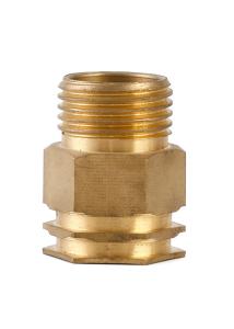Wholesale Rustproof Harmless Threaded Brass Pipe , Anti Corrosion Dot Air Fittings from china suppliers