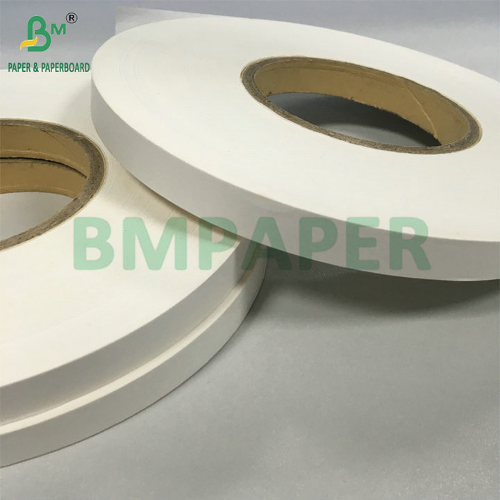 Printable High Strength 24gsm 28gsm White Kratf Paper For Packing Drinking Straw 