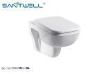Washdown commercial wall hung toilet Popular modern glossy porcelain bath