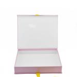 Yellow Ribbon Hard Cardboard Gift Boxes Recycled Paper Gift Boxes 4C Printing