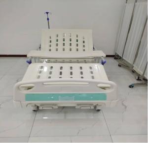 Wholesale CE Approved Hospital Nursing Bed Manual 2 Crank ABS 2 Function 200KG Load from china suppliers