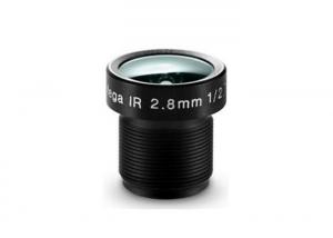 China 1/2.7 2.8mm F1.8 3Megapixel M12x0.5 mount 135degrees wide angle IR board lens for security camera on sale