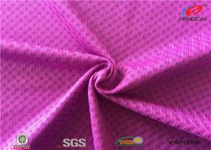 Wholesale Bird Eye Sports Mesh Fabric , Interlock Lining Breathable Athletic Mesh Fabric from china suppliers